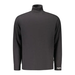 Pepe Jeans Black Cotton Sweater