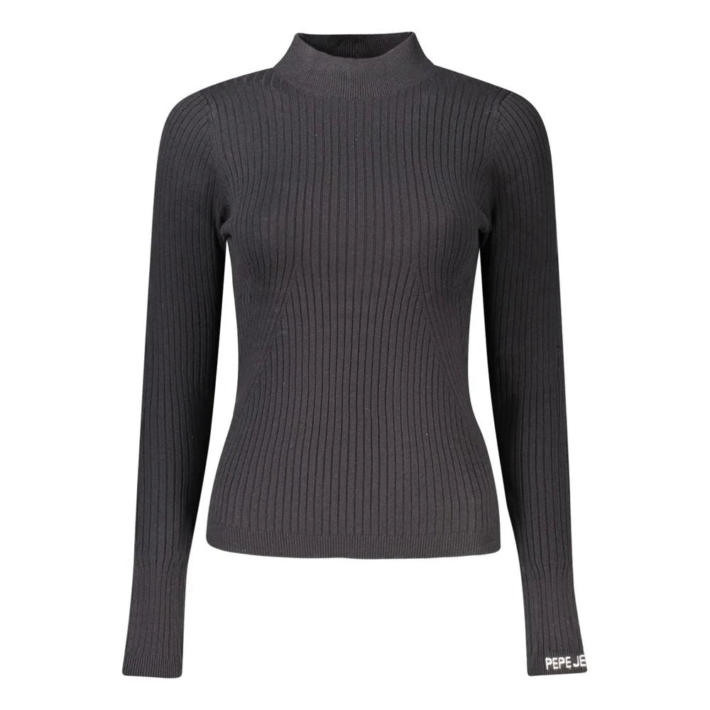 Pepe Jeans Black Cotton Women Sweater
