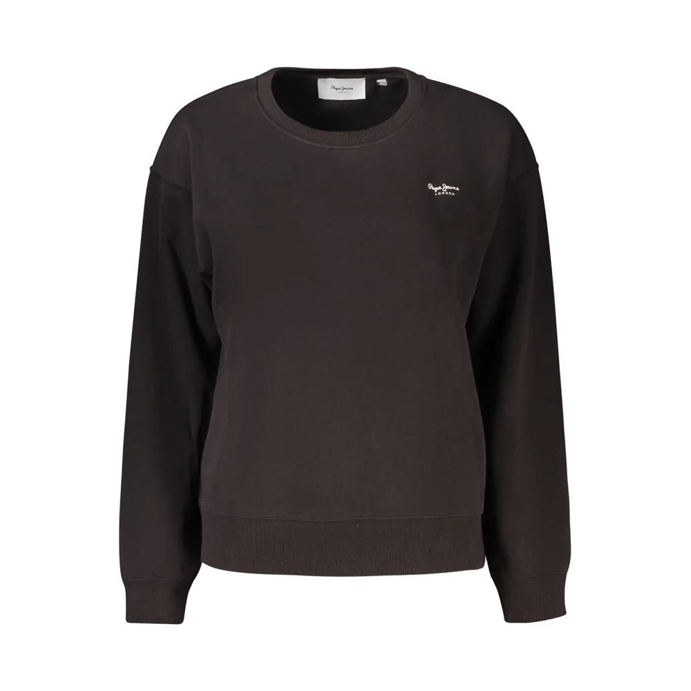 Pepe Jeans Black Cotton Women Sweater