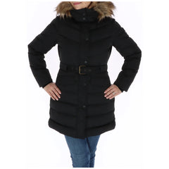 Pepe Jeans Black Polyester Coat - M