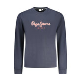Pepe Jeans Blue Cotton Men Sweater - S - Sweatshirts