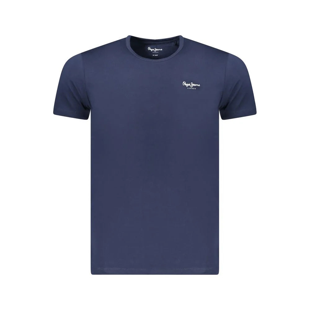 Pepe Jeans Blue Cotton Men T-Shirt - M