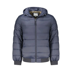 Pepe Jeans Blue Polyamide Jackets & Coat - Windbreakers