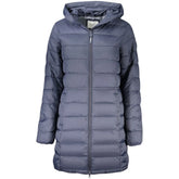 Pepe Jeans Blue Polyamide Women Jacket - Puffer Jackets