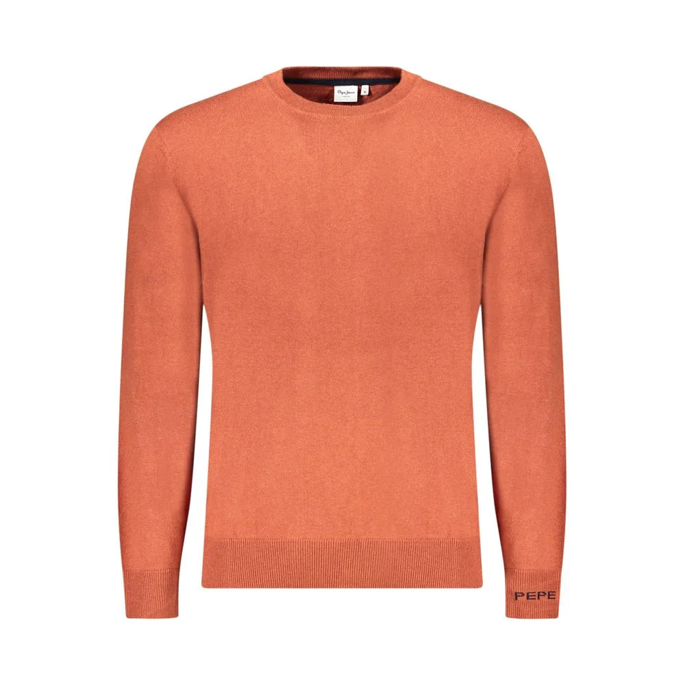 Pepe Jeans Brown Cotton Sweater - Sweaters