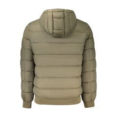 Pepe Jeans Brown Polyamide Jackets & Coat - Puffer Jackets