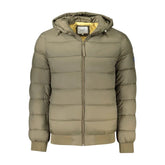 Pepe Jeans Brown Polyamide Jackets & Coat - Puffer Jackets