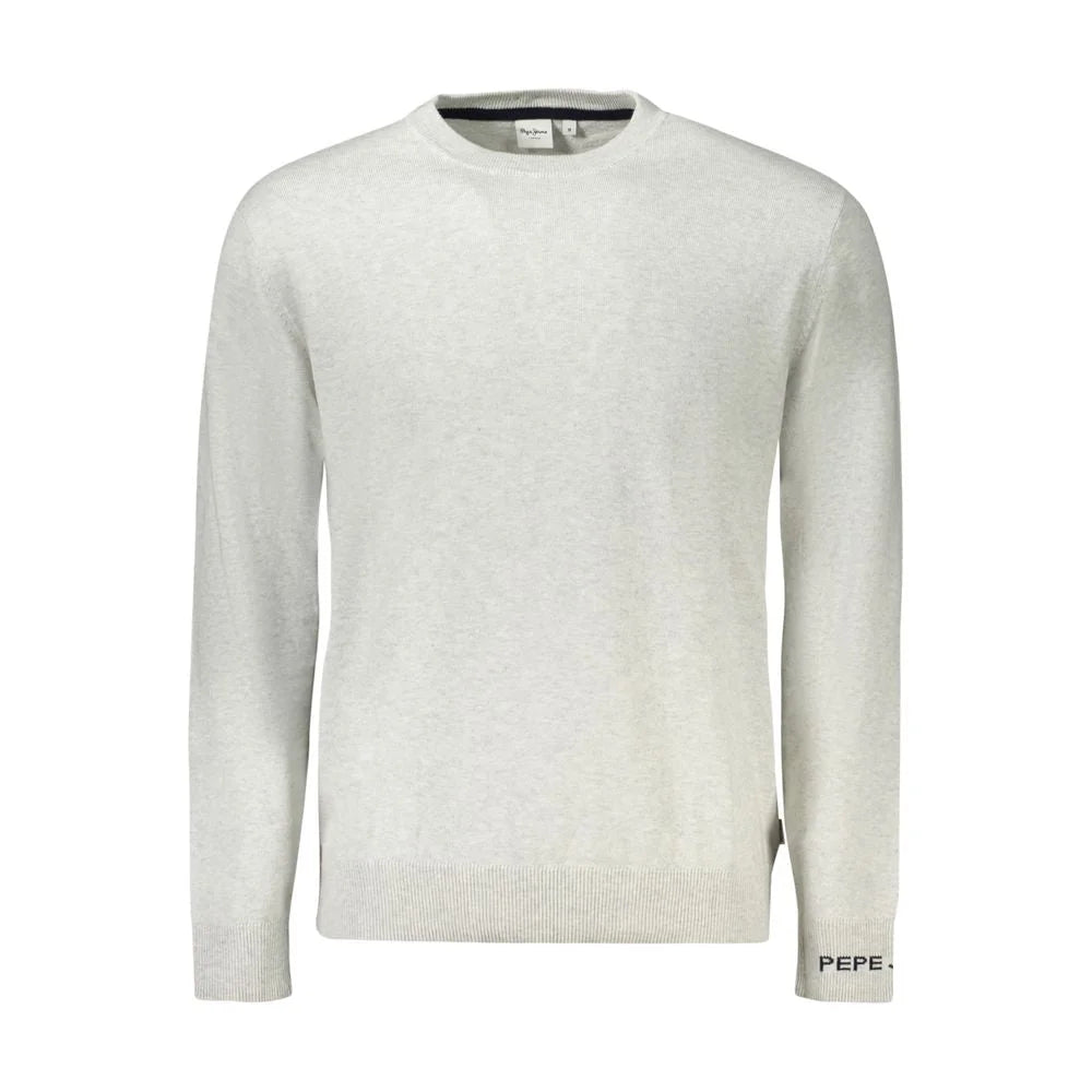 Pepe Jeans Gray Cotton Sweater - Sweaters