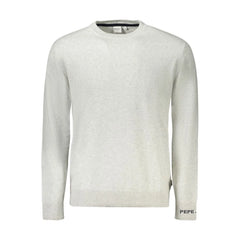Pepe Jeans Gray Cotton Sweater - Sweaters