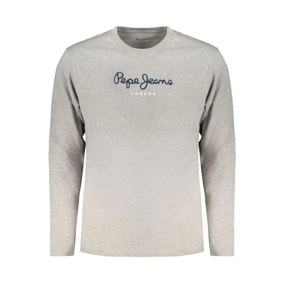 Pepe Jeans Gray Cotton T-Shirt