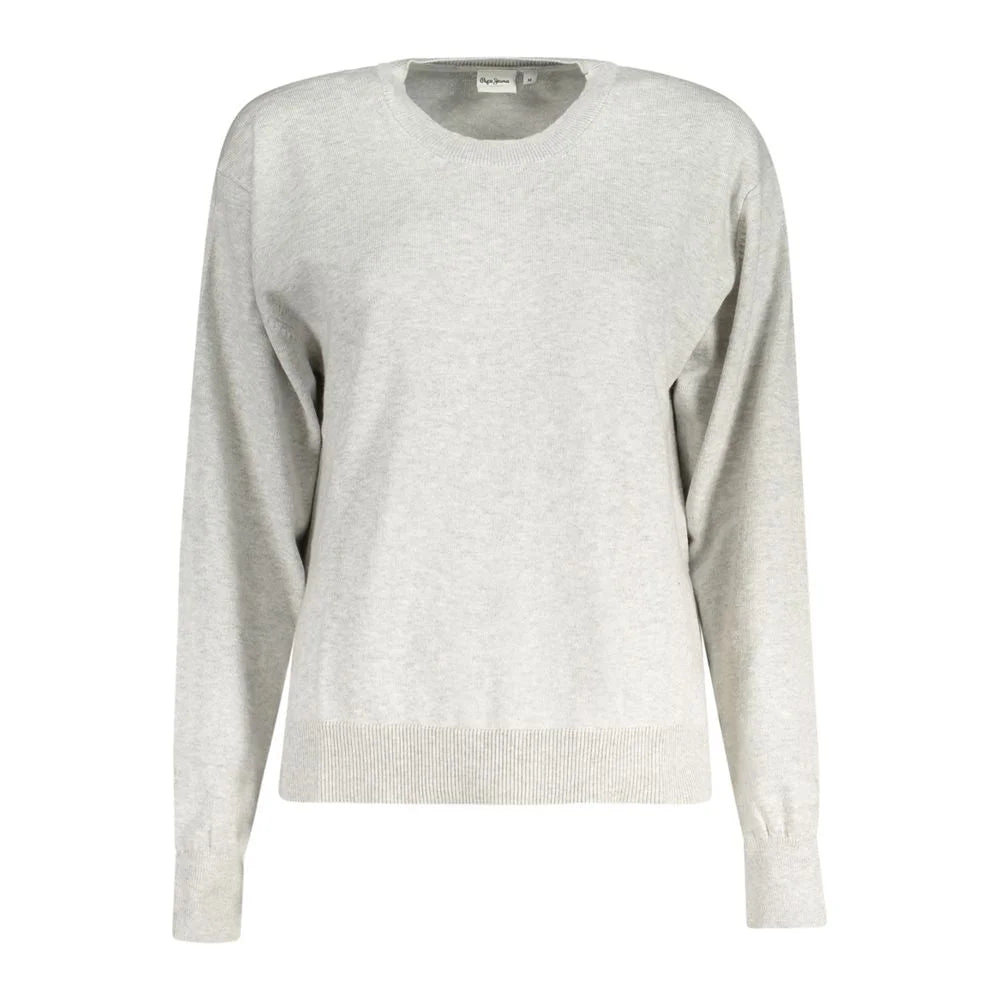 Pepe Jeans Gray Cotton Women Sweater - Sweaters