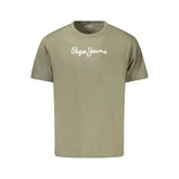Pepe Jeans Green Cotton Men T-Shirt - XL