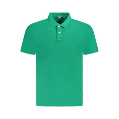 Pepe Jeans Green Cotton Polo Shirt - S