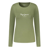Pepe Jeans Green Cotton T-Shirt - T-Shirts