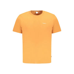 Pepe Jeans Orange Cotton T-Shirt - S