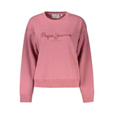Pepe Jeans Purple Cotton Women Sweater - M