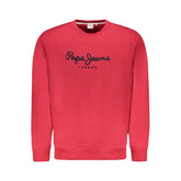 Pepe Jeans Red Cotton Men Sweater