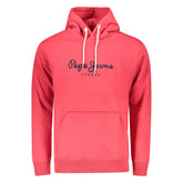 Pepe Jeans Red Cotton Men Sweater - Hoodies
