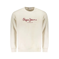 Pepe Jeans White Cotton Men Sweater - Sweatshirts