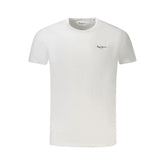 Pepe Jeans White Cotton Men T-Shirt - XL
