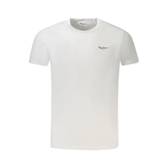Pepe Jeans White Cotton Men T-Shirt - XL