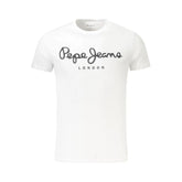 Pepe Jeans White Cotton Men TShirt - XL - T-Shirts