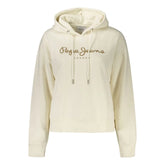 Pepe Jeans White Cotton Women Sweater - XS - Hoodies