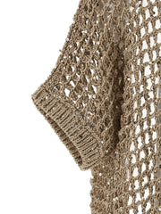 Peserico Beige Cotton Cardigan - IT44