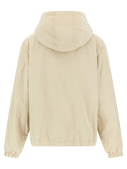 Peserico Beige Polyester Shell Jacket - IT46
