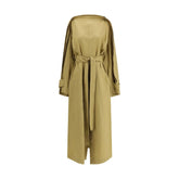 Petar Petrov Beige Lyocell Trench Coat - Trench Coats