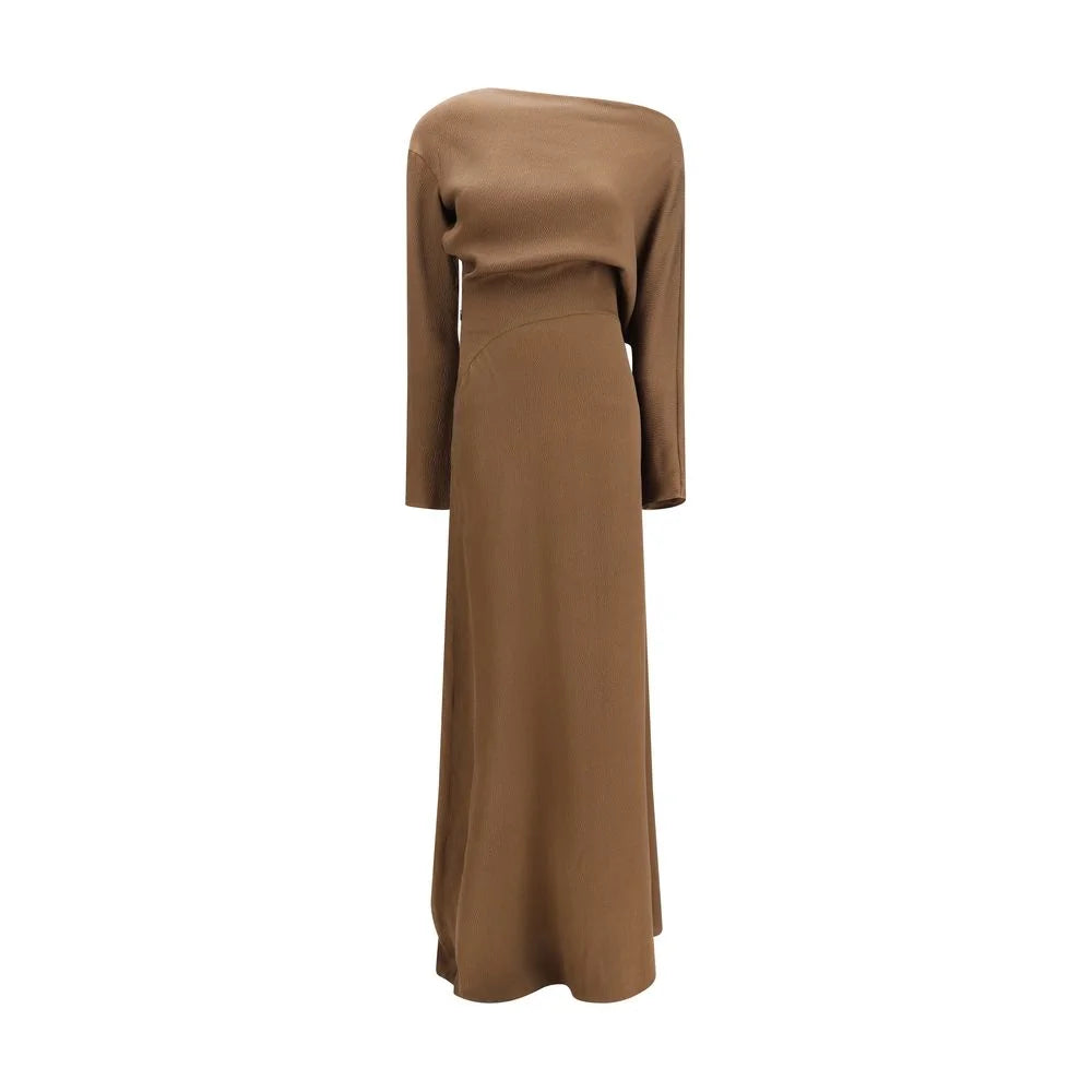 Petar Petrov Brown Silk Casual Dress - IT38 | S