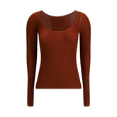 Petar Petrov Orange Silk Top - S