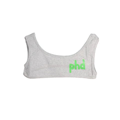 Phard Gray Cotton Underwear - S - Bras