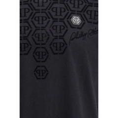 Philipp Plein Black Cotton Sportswear