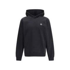 Philipp Plein Black Cotton Sweatshirt