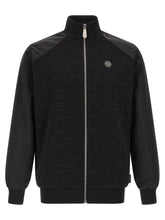 Philipp Plein Black Cotton Sweatshirt