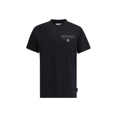 Philipp Plein Black Cotton T-Shirt