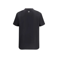 Philipp Plein Black Cotton T-Shirt