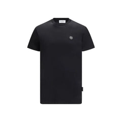 Philipp Plein Black Cotton T-Shirt