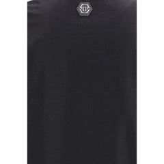 Philipp Plein Black Cotton T-Shirt