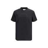 Philipp Plein Black Cotton T-Shirt