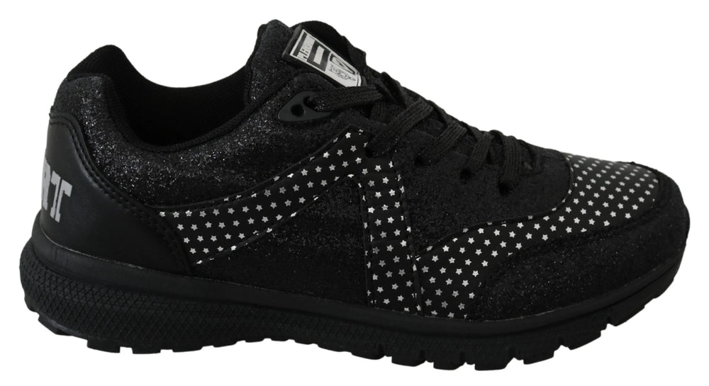 Philipp Plein Black Running Jasmines Sneakers Shoes - Sneakers