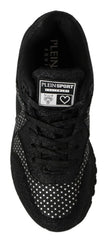 Philipp Plein Black Running Jasmines Sneakers Shoes - Sneakers
