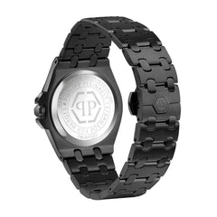 Philipp Plein Black Stainless Steel Dress Watch