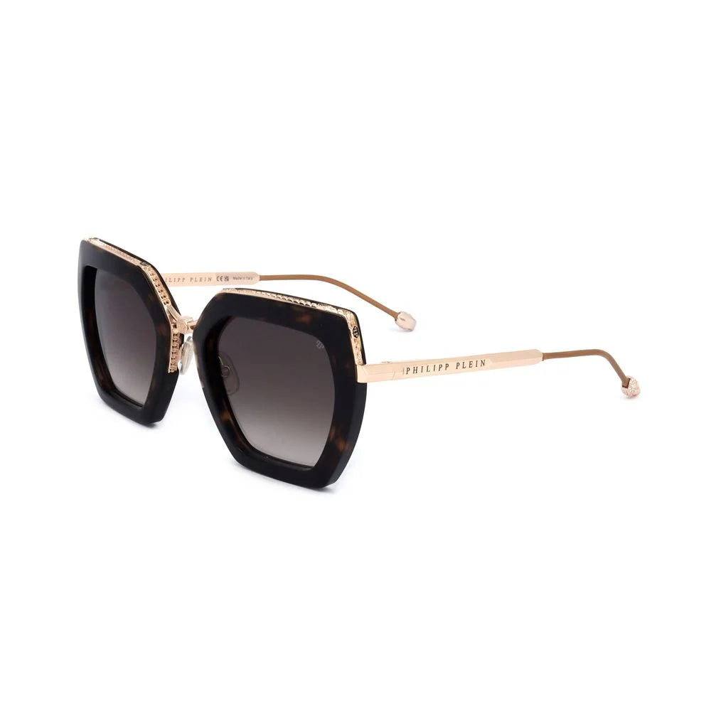 Philipp Plein Gold Metal Sunglasses
