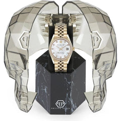 Philipp Plein Gold Stainless Steel Dress Watch