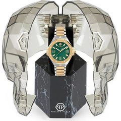 Philipp Plein Gold Stainless Steel Dress Watch