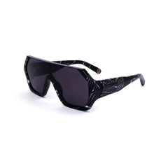 Philipp Plein Gray Acetate Sunglasses