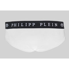 Philipp Plein White Cotton Men Boxer Short - Boxer Shorts