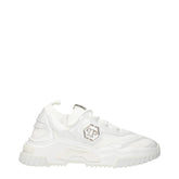 Philipp Plein White Fabric Chunky Sneakers - EU40/US7